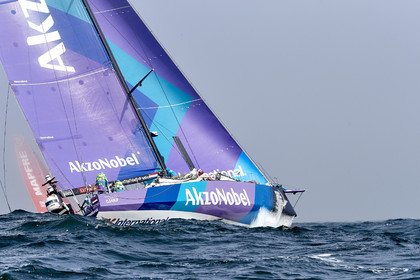 team AkzoNobel  in Volvo Ocean Race 2017-18.