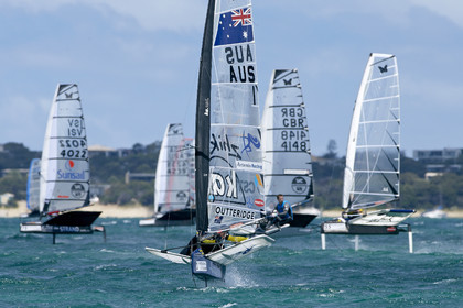 2015 McDougall + McConaghy Moth Worlds. Sorrento - VIC AUSTRALIA  . 6 16 January 2015. Organize by Sorrento Sailing Couta Boat Club.