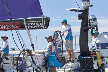 team AkzoNobel  in Volvo Ocean Race 2017-18.