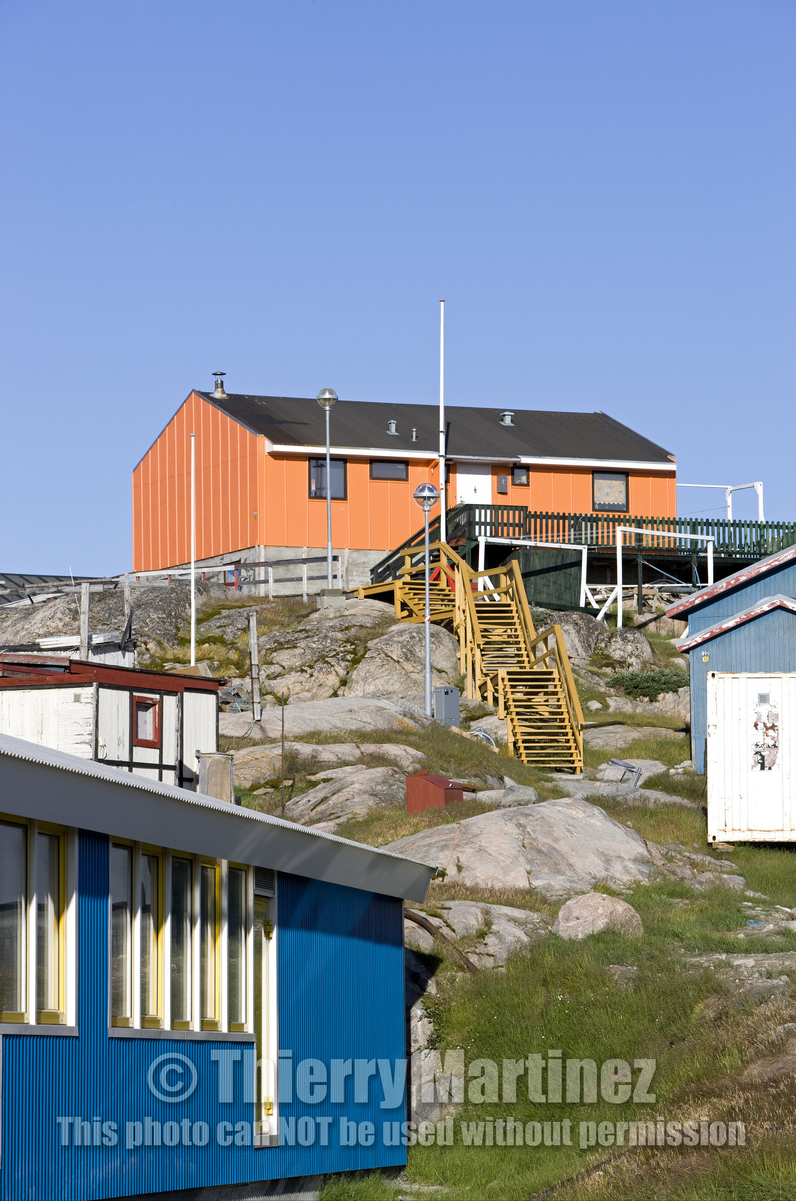 Schooner LA LOUISE sailing on west coast of Greenland.