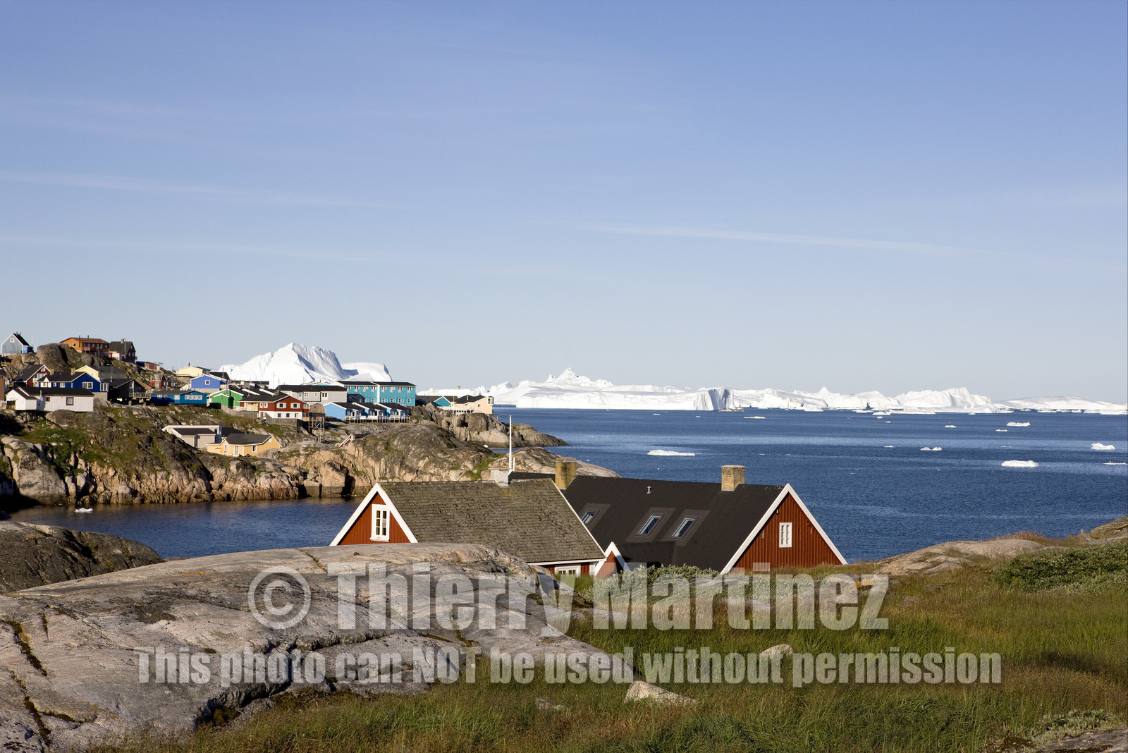 Schooner LA LOUISE sailing on west coast of Greenland.