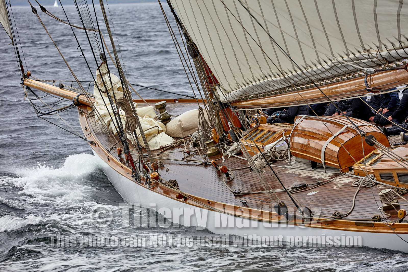 22_17006   © Thierry Martinez.FAIRLIE,SCOTLAND - UK 12th June 20222022 RICHARD MILLE FIFE REGATTA.Day 2 : LARGS to ROTHESAY