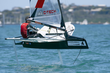 2015 McDougall + McConaghy Moth Worlds. Sorrento - VIC AUSTRALIA  . 6 16 January 2015. Organize by Sorrento Sailing Couta Boat Club.