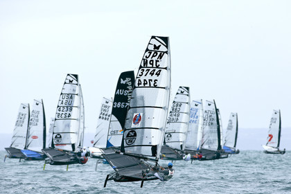 2015 McDougall + McConaghy Moth Worlds. Sorrento - VIC AUSTRALIA  . 6 16 January 2015. Organize by Sorrento Sailing Couta Boat Club.