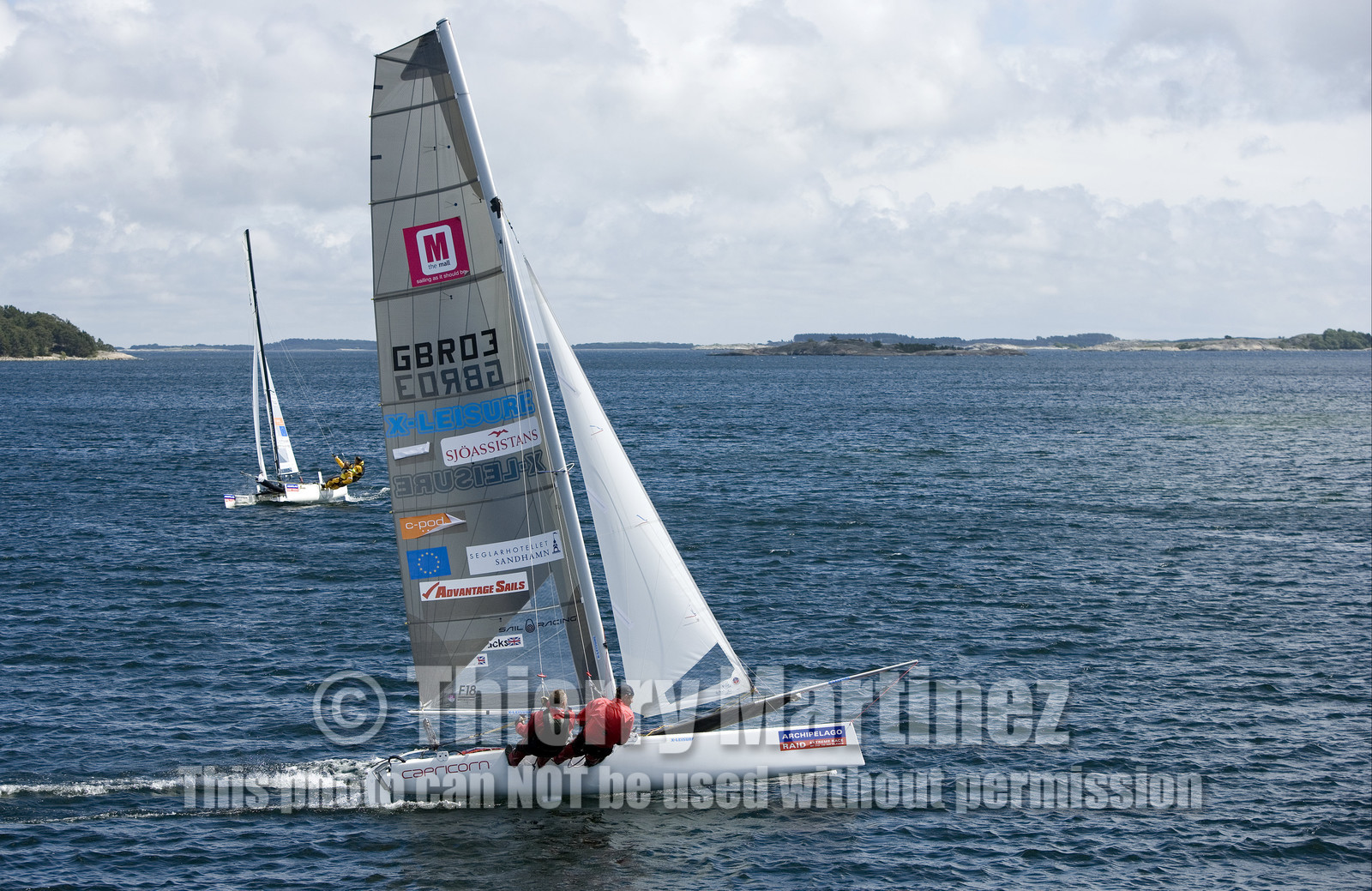 ©ThMartinez. NAGU, Finland, 28 JUNE 2006..Archipelago Raid 2006 (26-30 June 2006) Day 3-  .