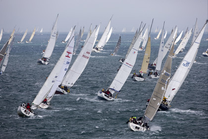 JP Morgan Asset Management Round The Island Race. 80th Anniversary race.