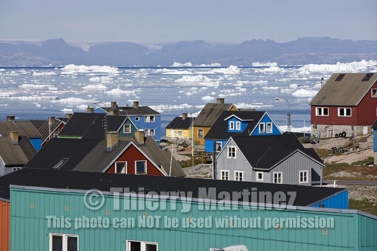 Schooner LA LOUISE sailing on west coast of Greenland.