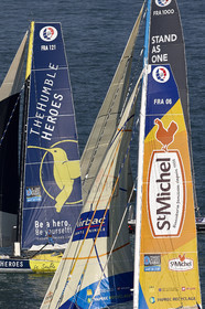 Départ Transat Jacques Vabre 2015.