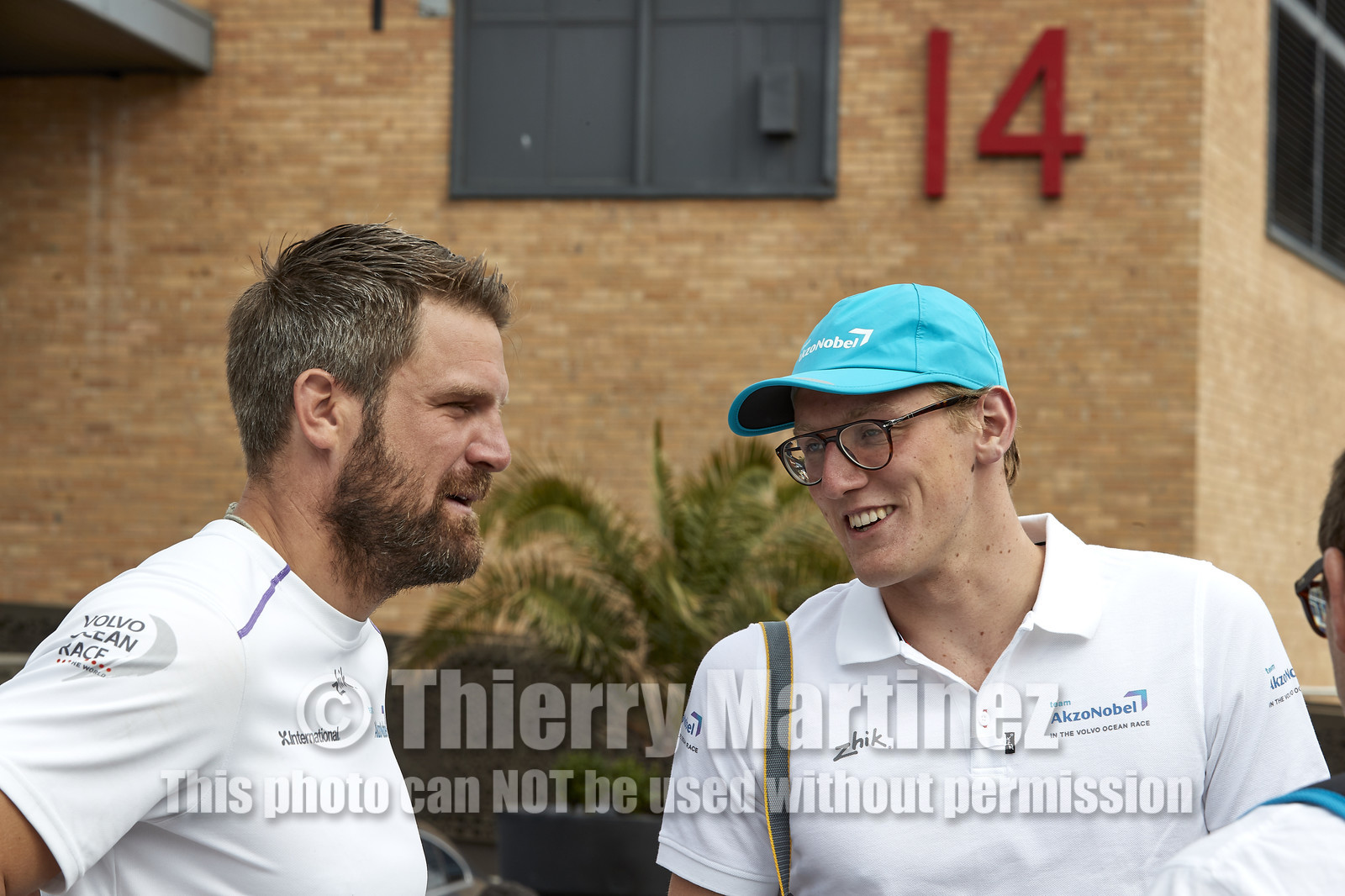 team AkzoNobel  in Volvo Ocean Race 2017-18.