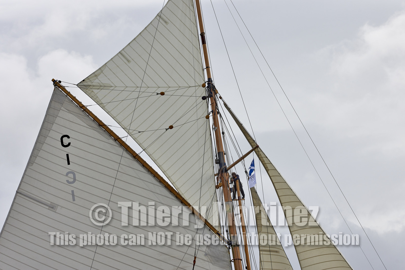 22_17006   © Thierry Martinez.FAIRLIE,SCOTLAND - UK 13th June 20222022 RICHARD MILLE FIFE REGATTA.Day 3;