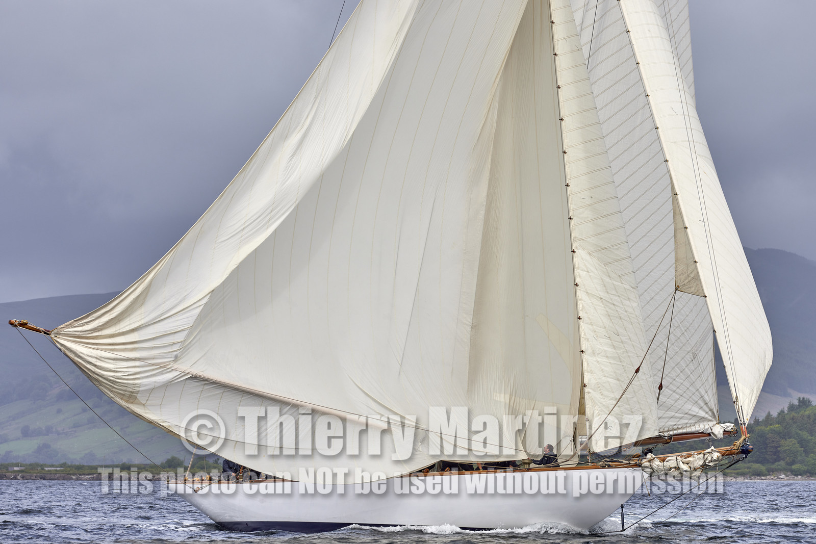 22_17006   © Thierry Martinez.FAIRLIE,SCOTLAND - UK 13th June 20222022 RICHARD MILLE FIFE REGATTA.Day 3;