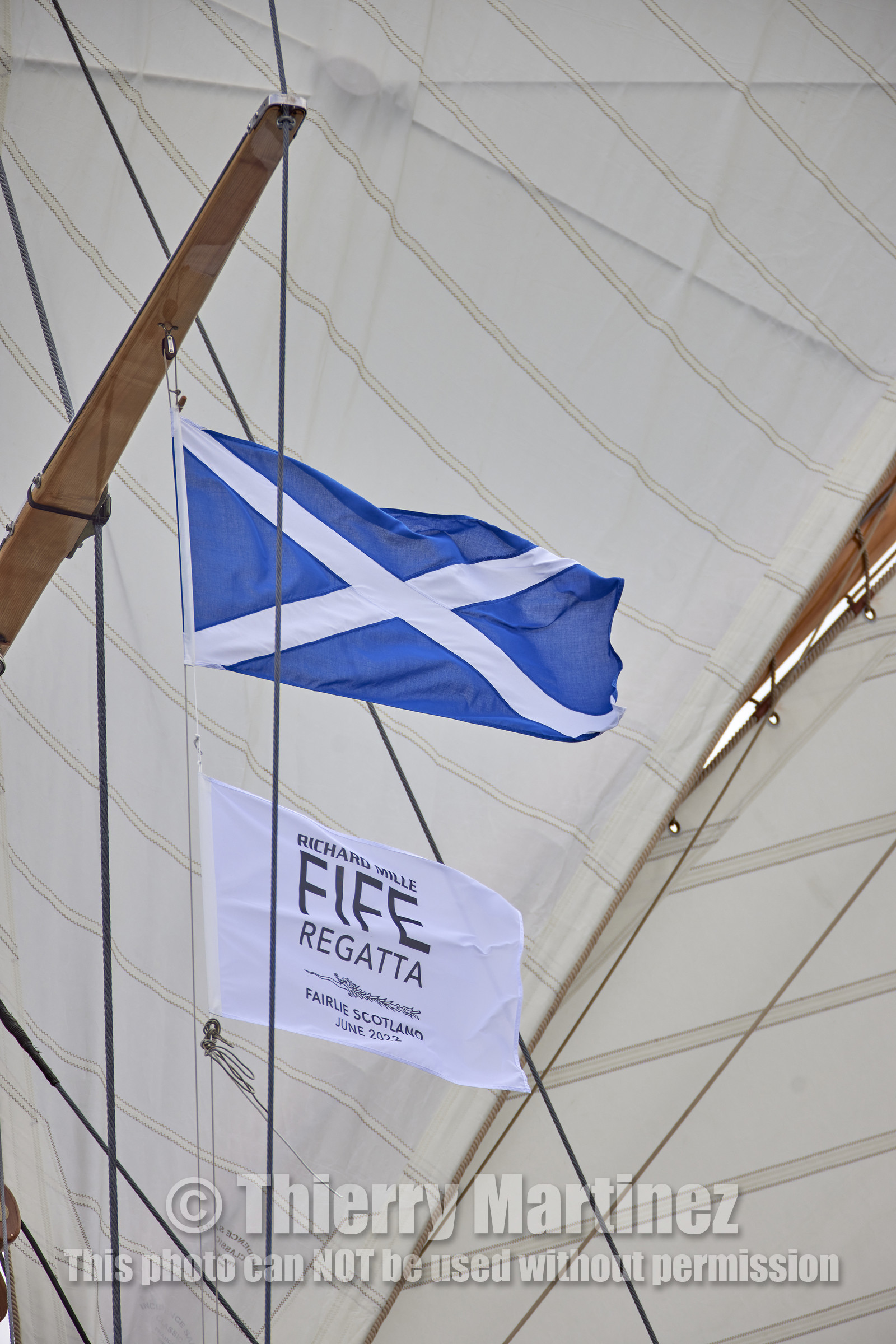 22_17006   © Thierry Martinez.FAIRLIE,SCOTLAND - UK 13th June 20222022 RICHARD MILLE FIFE REGATTA.Day 3;