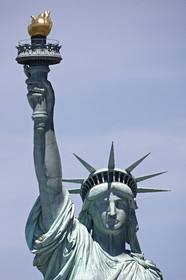 Aerial view of New York City (USA).