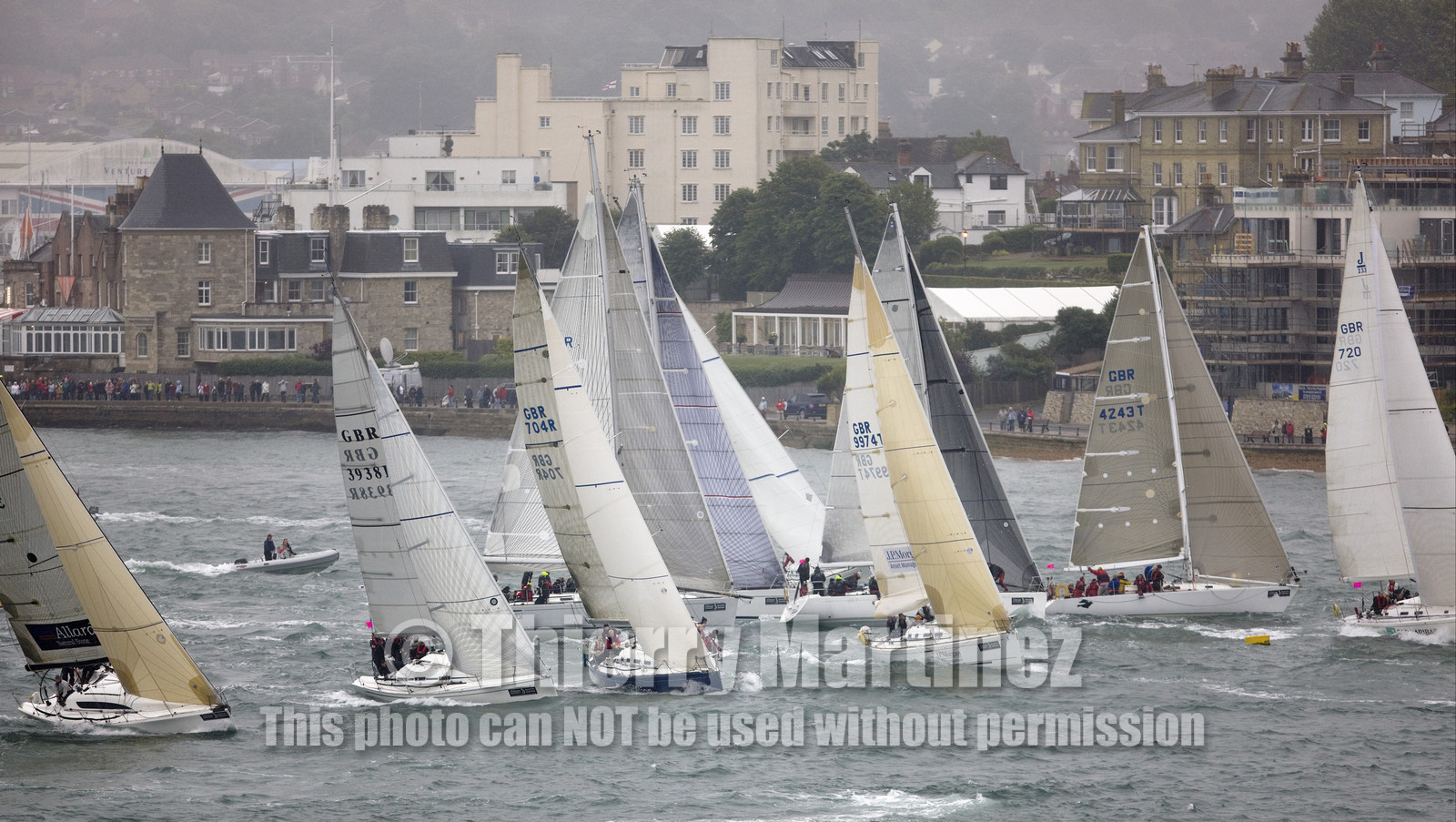 JP Morgan Asset Management Round The Island Race. 80th Anniversary race.