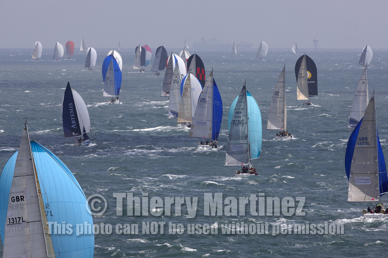 JP Morgan Asset Management Round The Island Race.