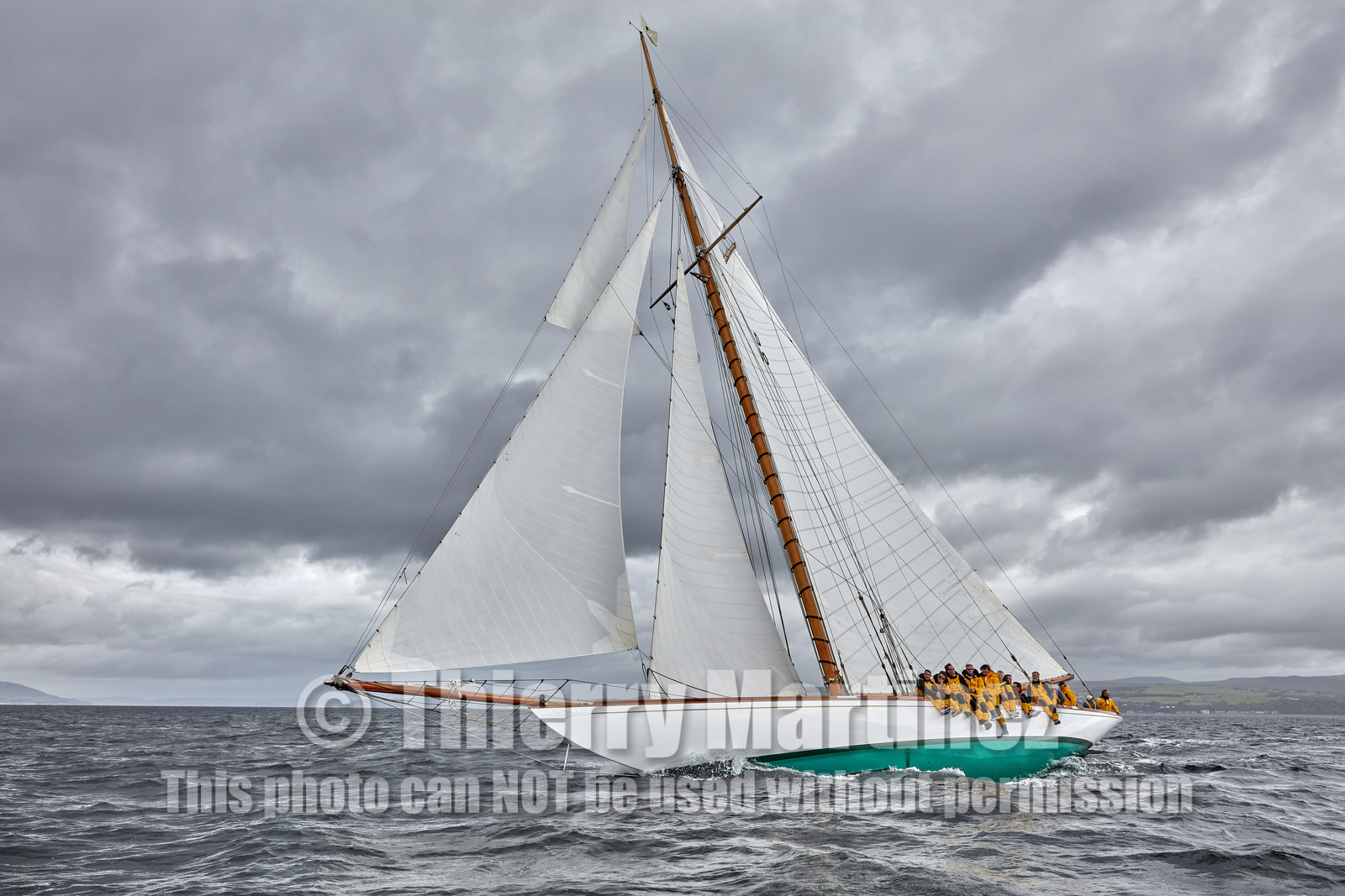 22_17006   © Thierry Martinez.FAIRLIE,SCOTLAND - UK 13th June 20222022 RICHARD MILLE FIFE REGATTA.Day 3;