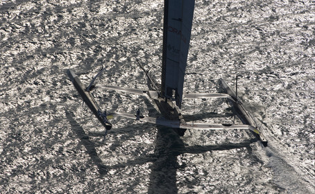 33rd  AMERICA'S CUP Valencia Spain, February 2010 - Defender:  ALINGHI (ALINGHI 5) vs Challenger : BMW Oracle Racing (USA 17)