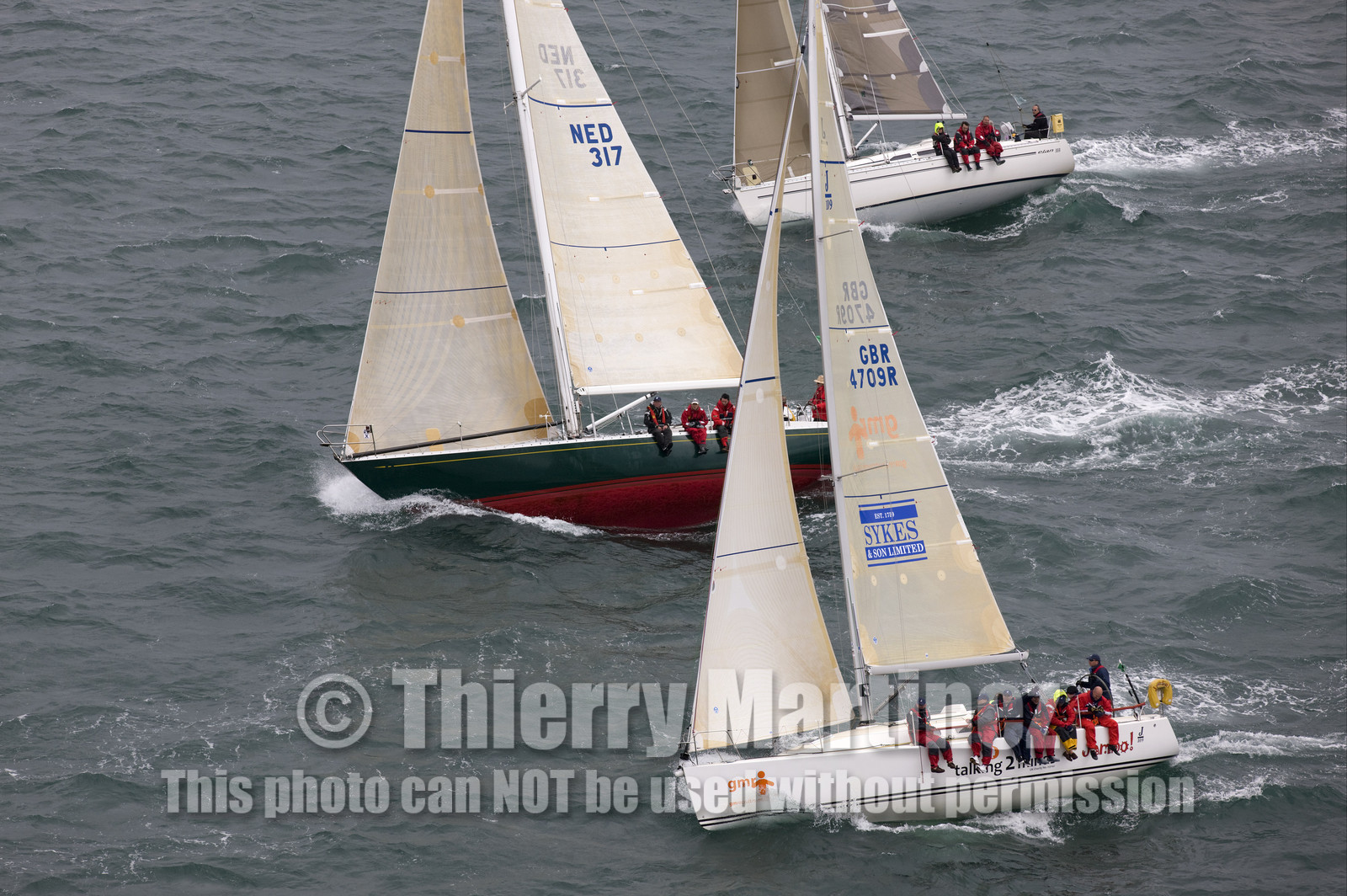 JP Morgan Asset Management Round The Island Race. 80th Anniversary race.