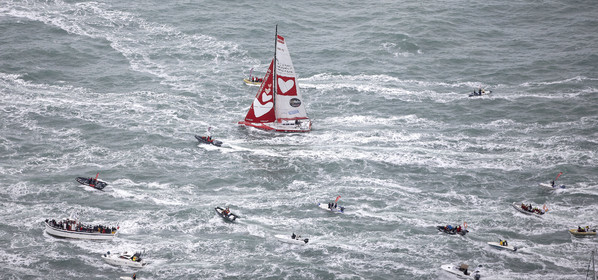 VENDEE GLOBE 2012 13 , Start 10 Nov 2012.