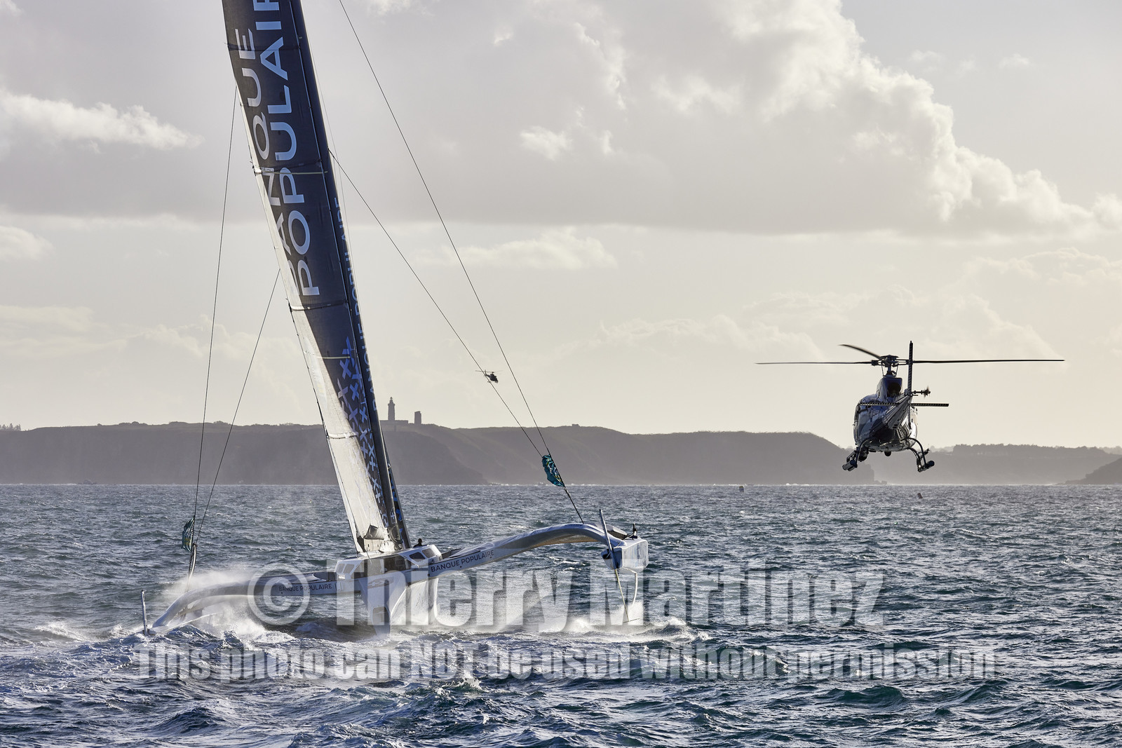 22_38951   © Thierry Martinez.DINARD, FRANCE. 9 Novembre  2022Départ de la 12éme ROUTE DU RHUM, transatlantique course à la voile en solitaire de St Malo(FRA)  à Pointe à Pitre (FRA-Guadeloupe) 3.543 milles nautiques.