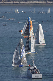 Départ Transat Jacques Vabre 2015.