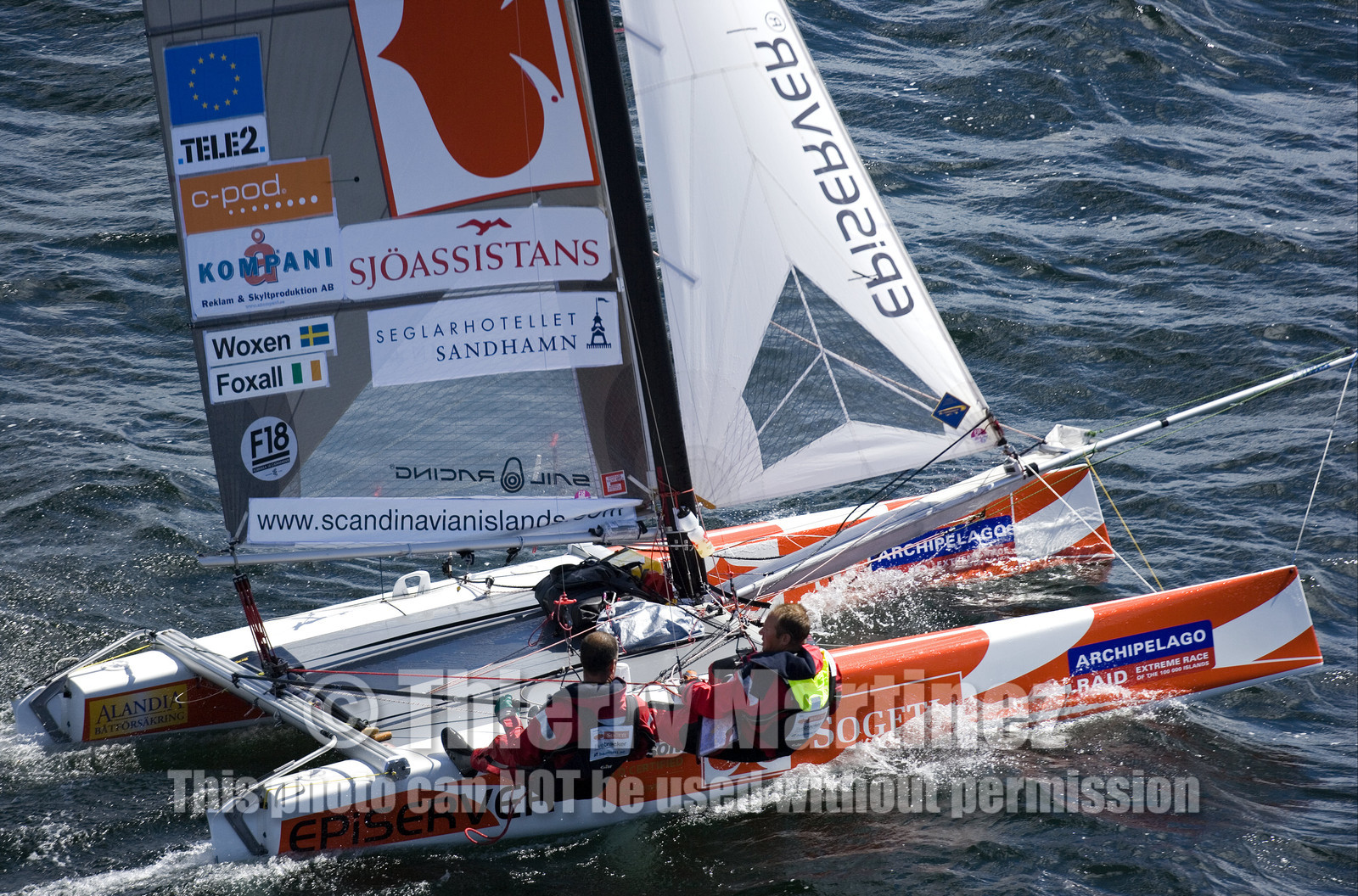 ©ThMartinez. NAGU, Finland, 28 JUNE 2006..Archipelago Raid 2006 (26-30 June 2006) Day 3-  .