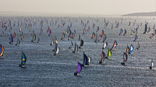JP Morgan Asset Management Round The Island Race. 19 June 2010.