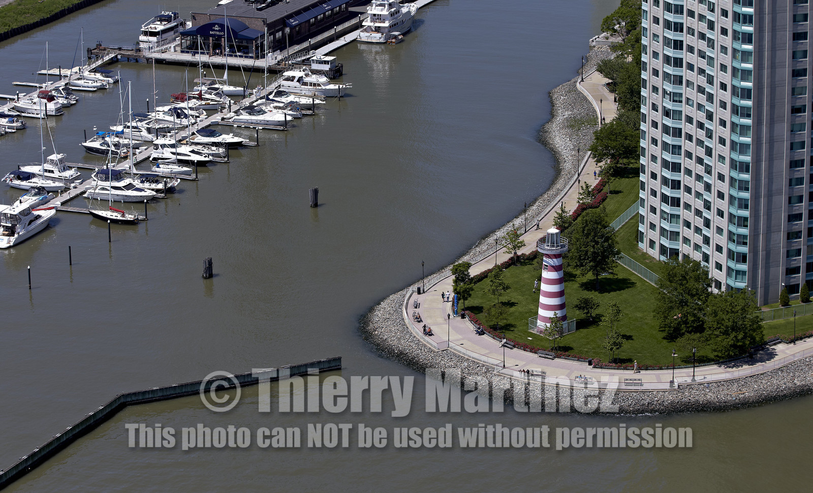 Aerial view of New York City (USA).