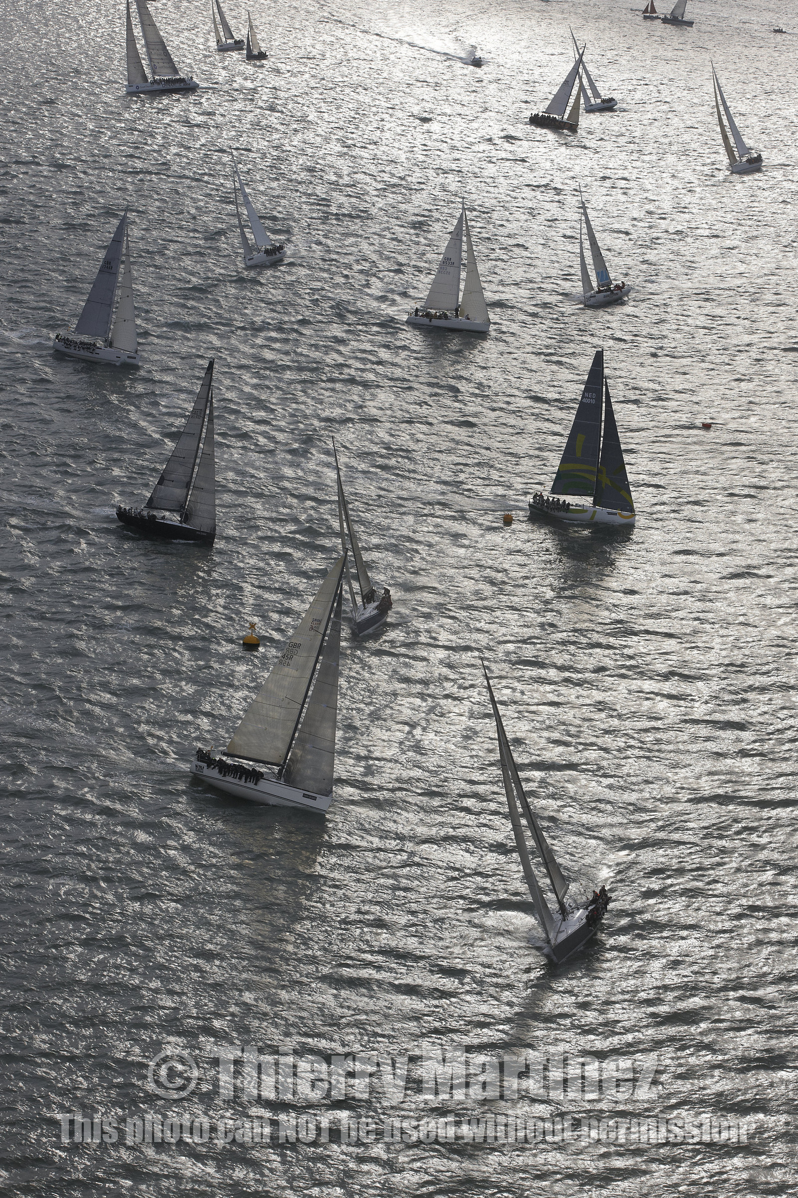 JP Morgan Asset Management Round The Island Race.