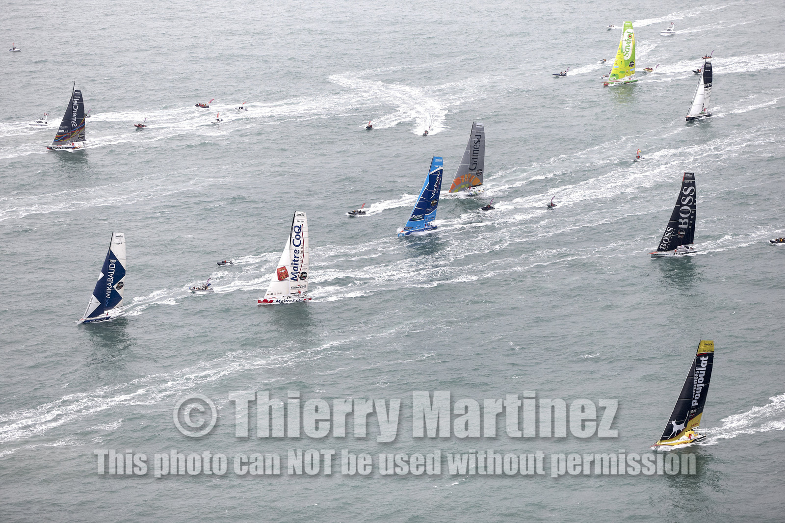 VENDEE GLOBE 2012 13 , Start 10 Nov 2012.