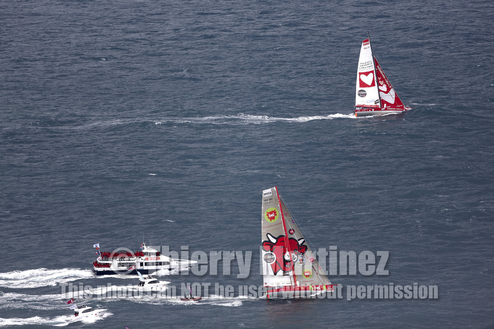 VENDEE GLOBE 2012 13 , Start 10 Nov 2012.