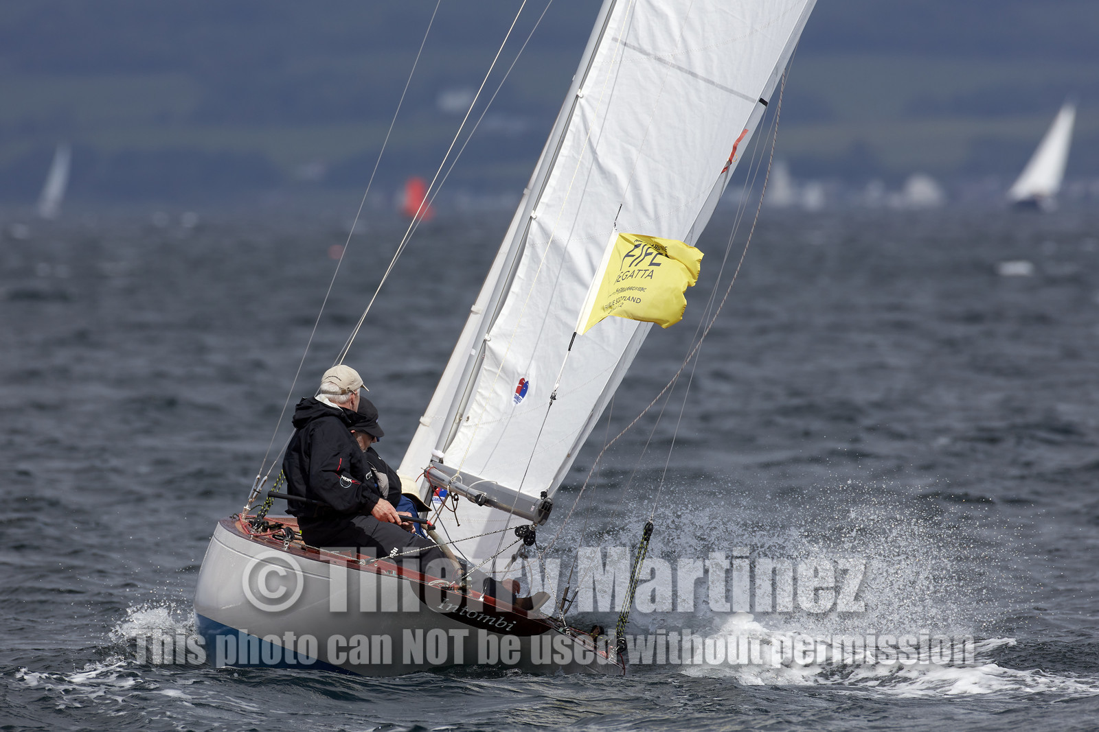 22_17006   © Thierry Martinez.FAIRLIE,SCOTLAND - UK 12th June 20222022 RICHARD MILLE FIFE REGATTA.Day 2 : LARGS to ROTHESAY