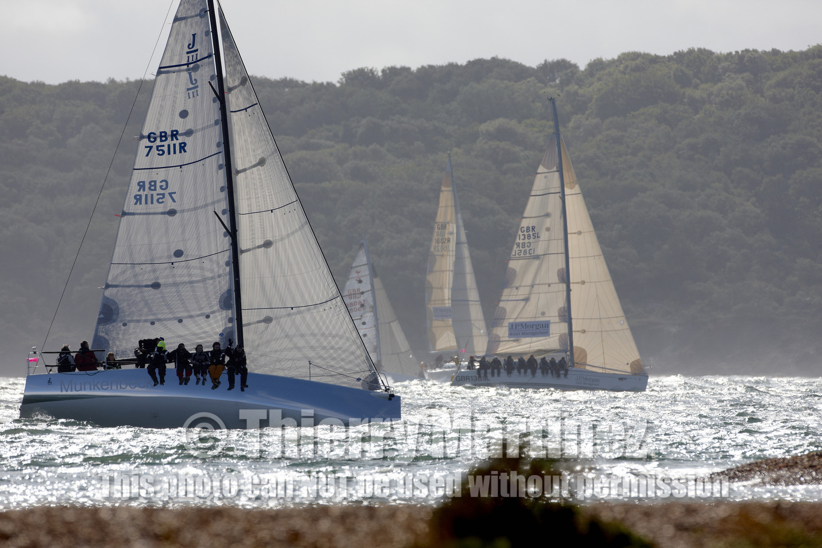 JP Morgan Asset Management Round The Island Race.