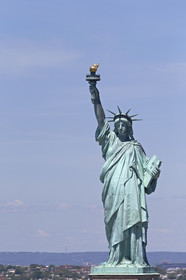 Aerial view of New York City (USA).