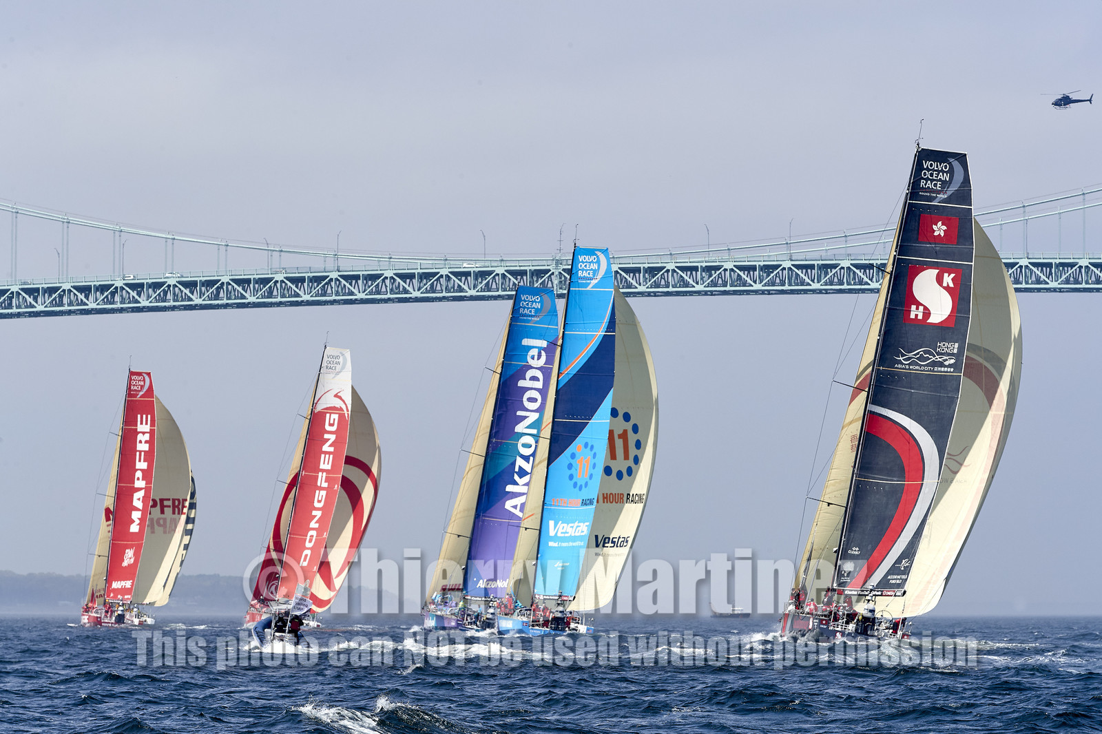 team AkzoNobel  in Volvo Ocean Race 2017-18.