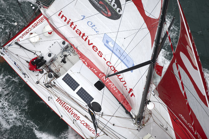 VENDEE GLOBE 2012 13 , Start  10 Nov 2012.