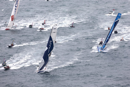 VENDEE GLOBE 2012 13 , Start 10 Nov 2012.