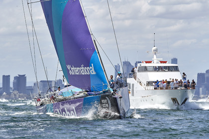 team AkzoNobel  in Volvo Ocean Race 2017-18.