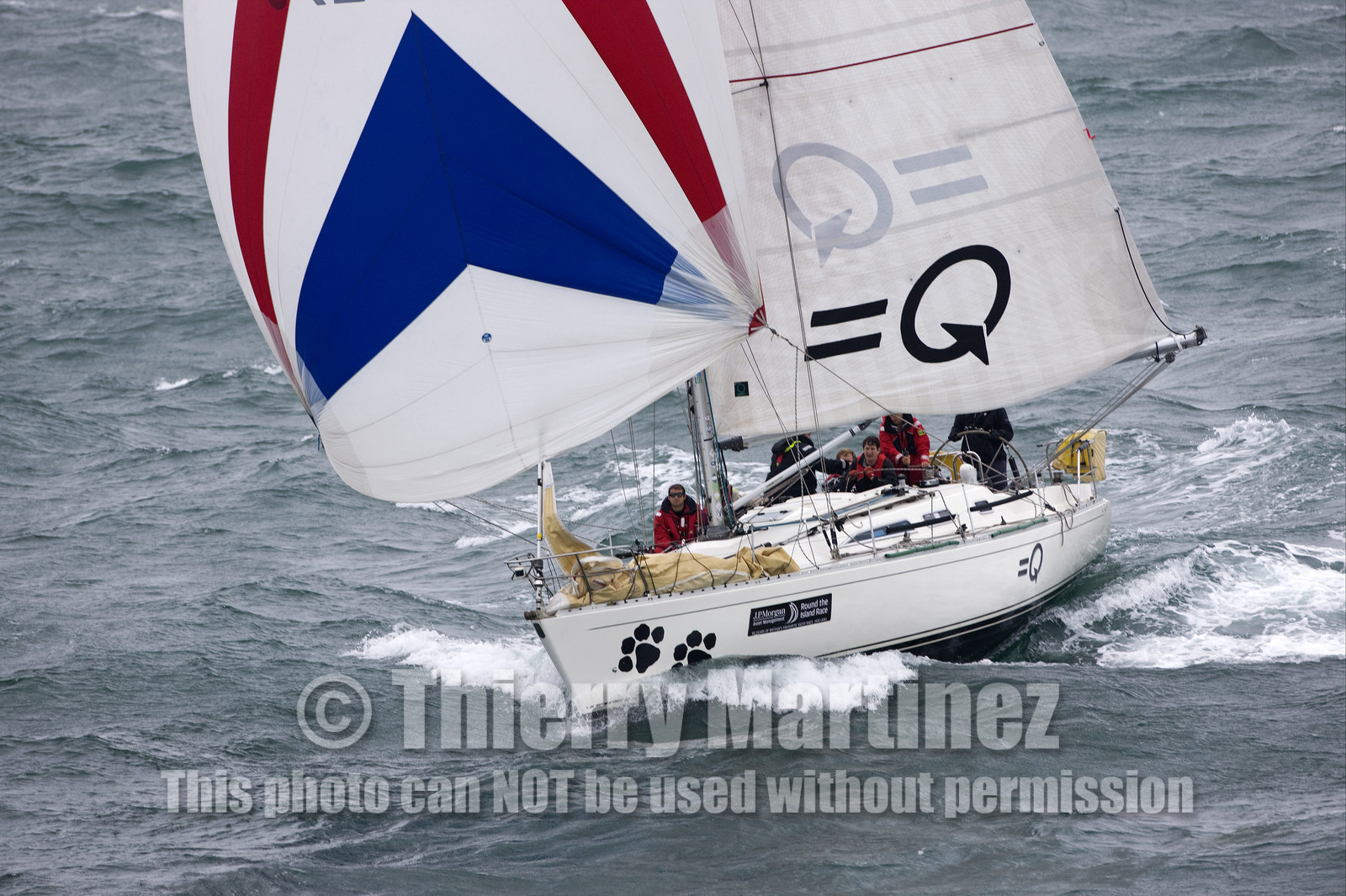 JP Morgan Asset Management Round The Island Race. 80th Anniversary race.