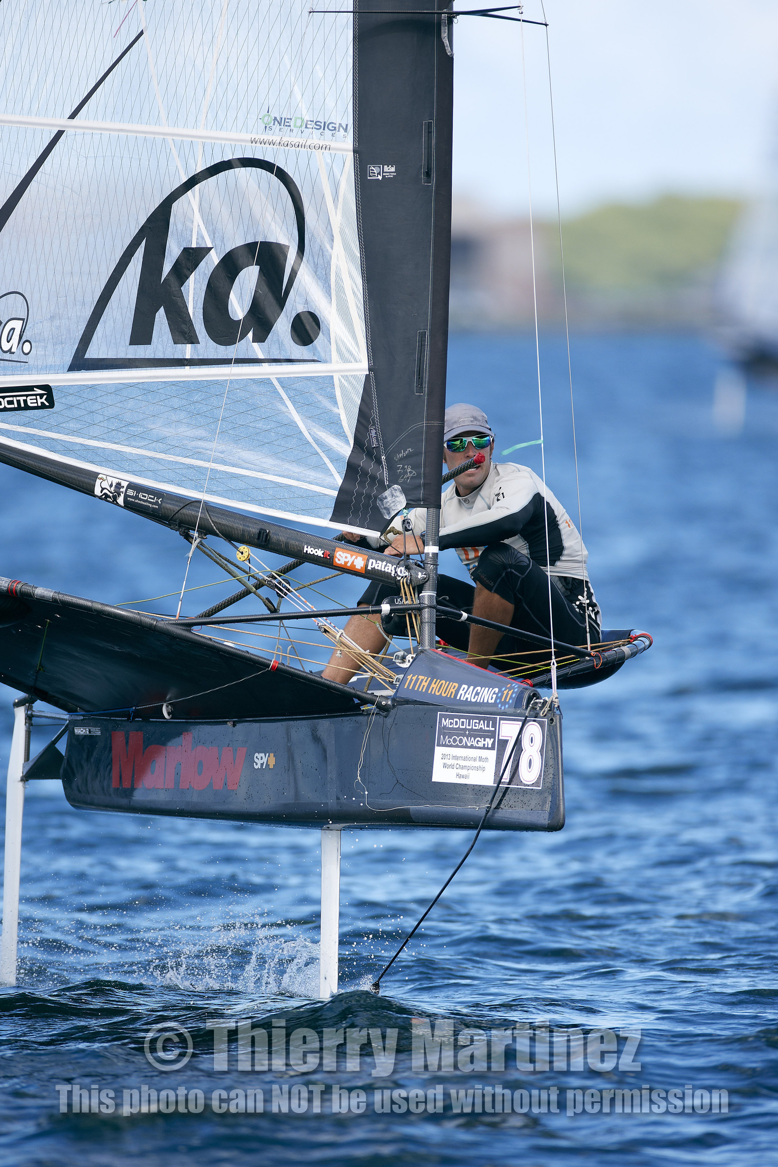 2013 McDOUGALL+McCONAGHY Moth Worlds - Kaneohe Bay - Hawaii -USA . October 2013