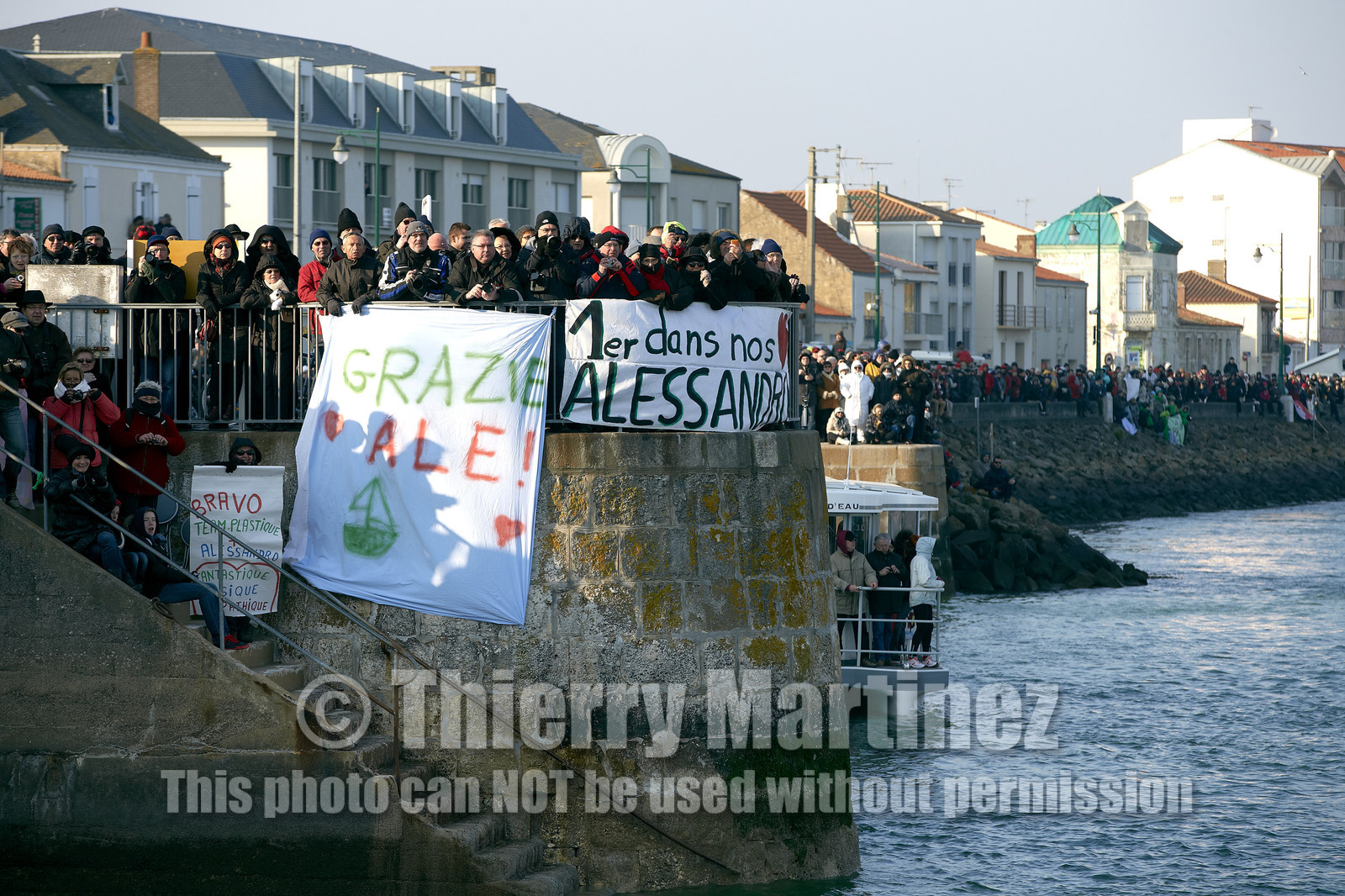 2012 13 VENDEE GLOBE ; Alessandro di Benedetto (FRA ITA) TEAM PLASTIQUE