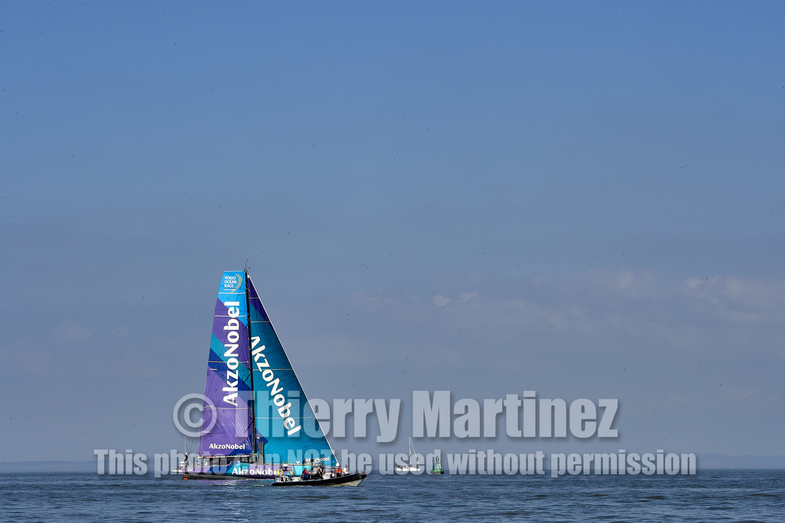 team AkzoNobel  in Volvo Ocean Race 2017-18.