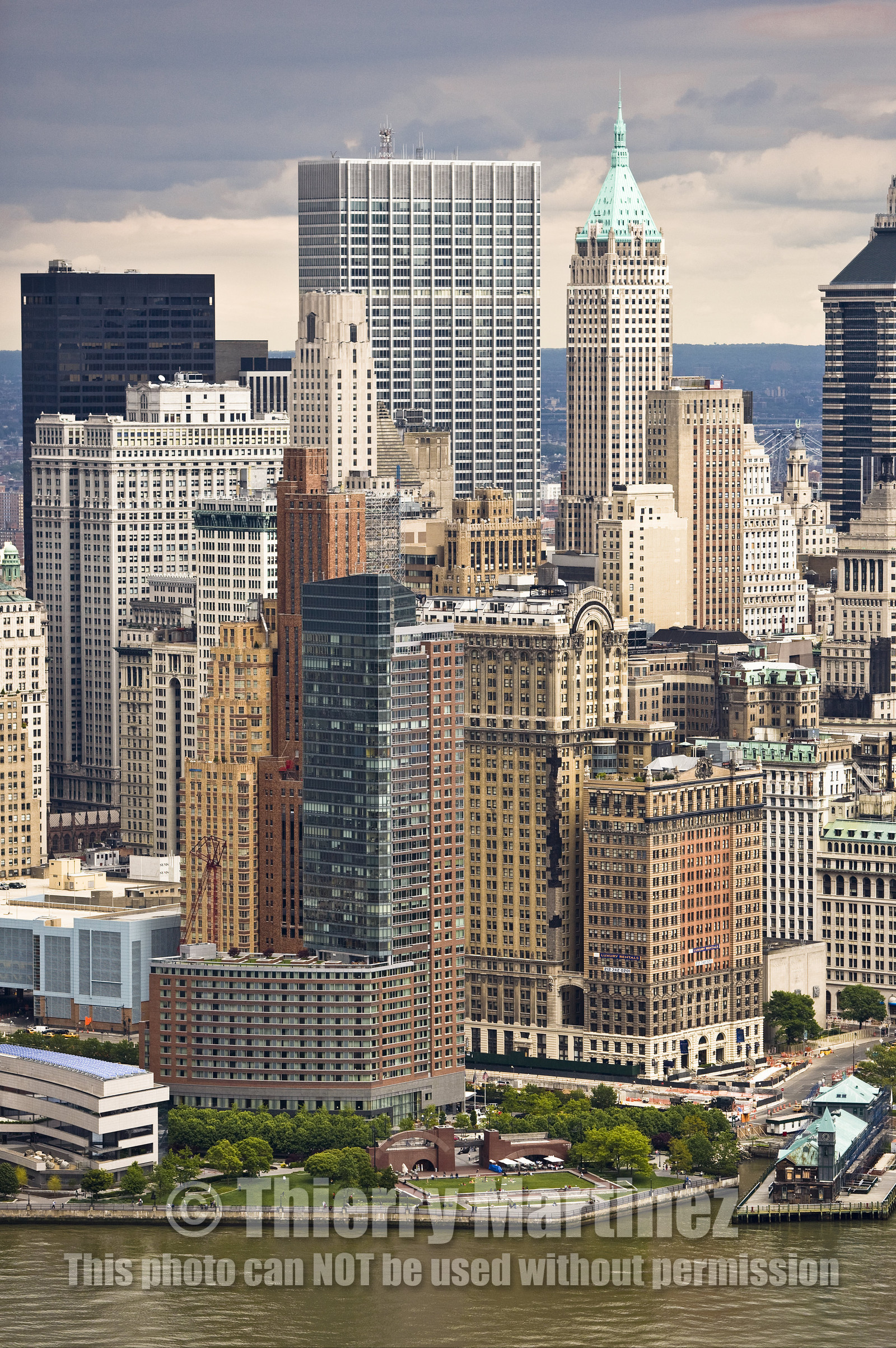 AERIAL VIEW OF NEW YORK CITY (NEW YORK-USA)