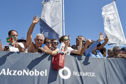team AkzoNobel  in Volvo Ocean Race 2017-18.