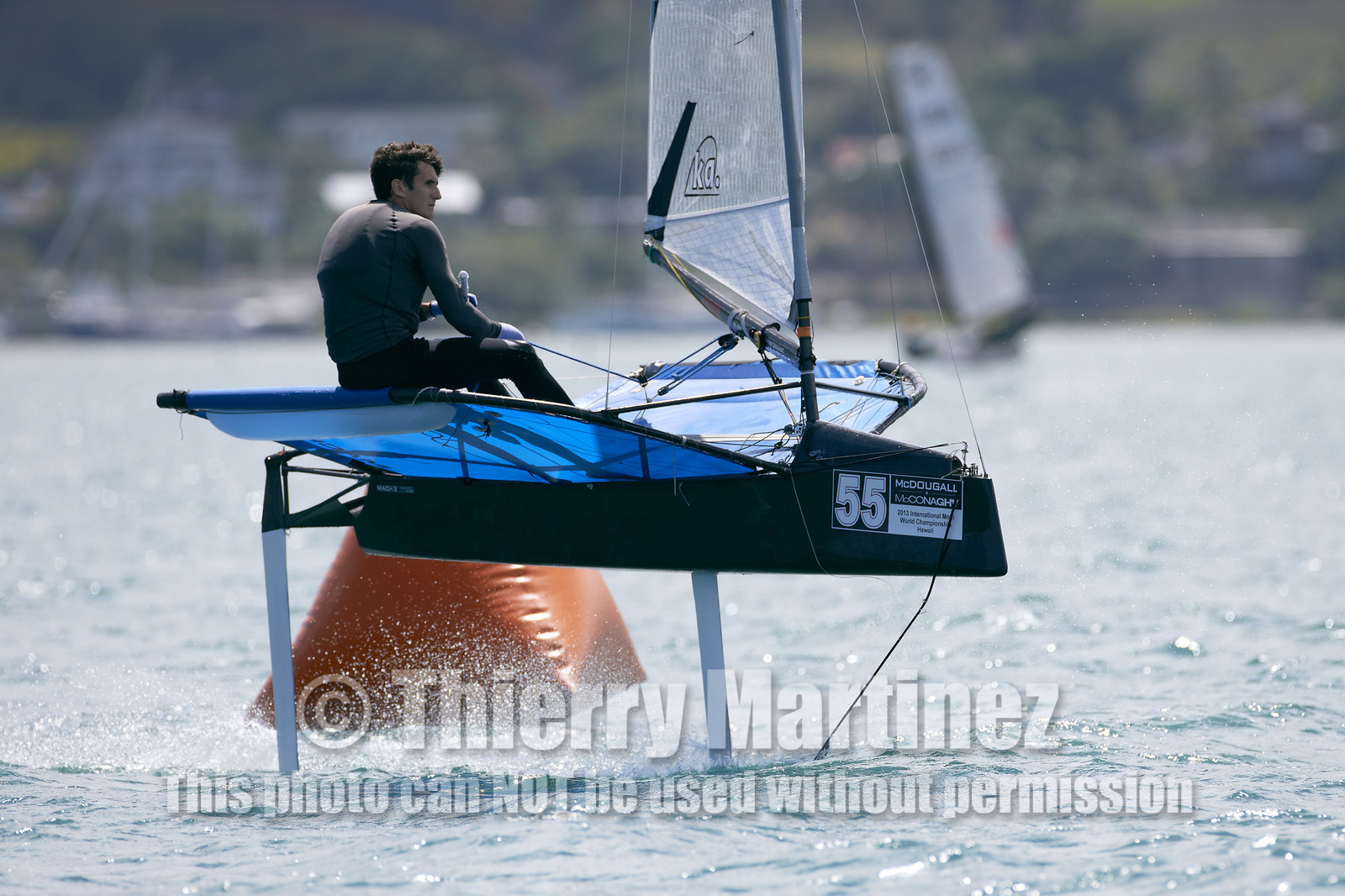 2013 US National International Moth - Kaneohe Bay - Hawaii -USA . 10-11 October 2013