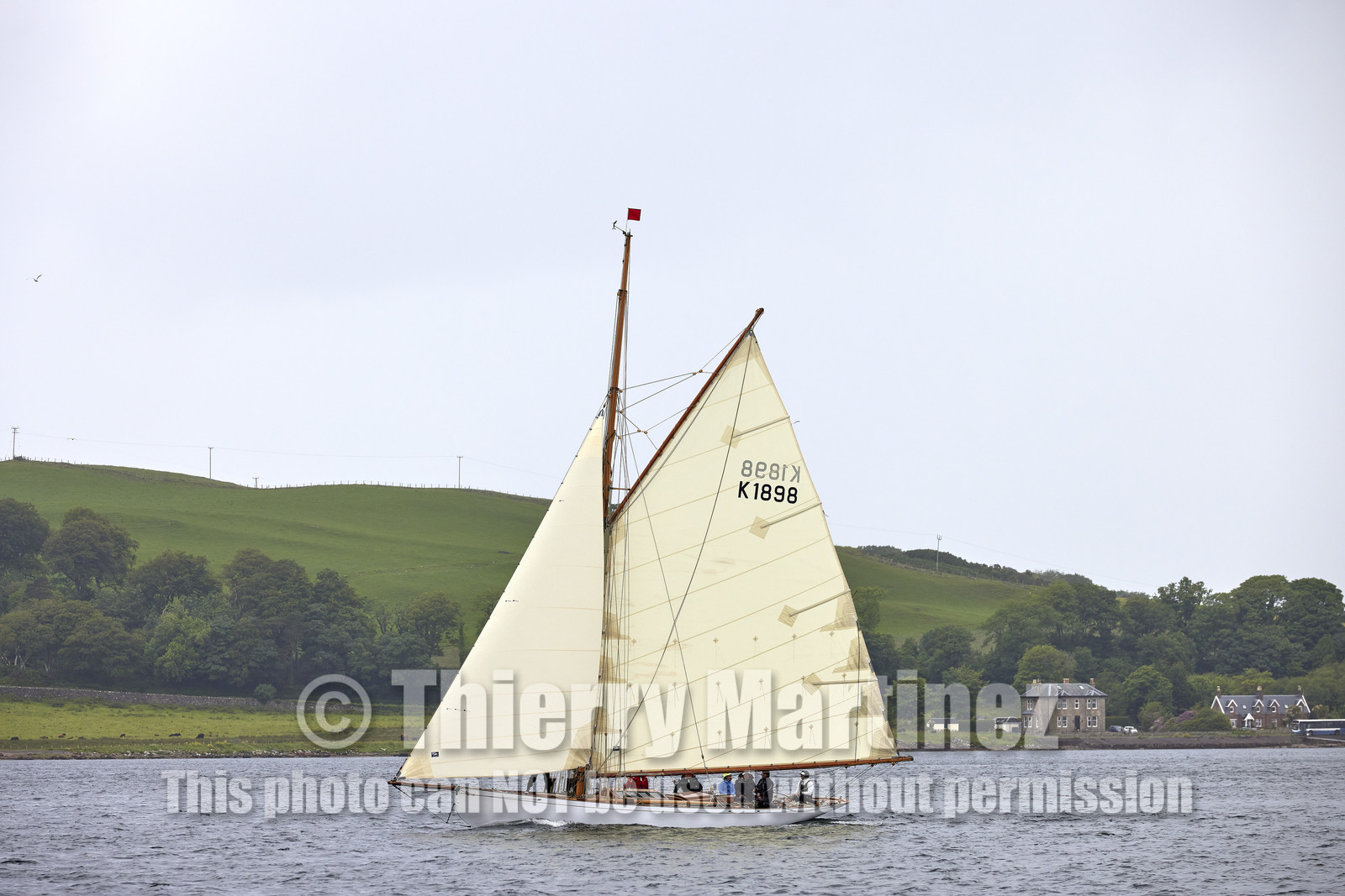 22_17006   © Thierry Martinez.FAIRLIE,SCOTLAND - UK 12th June 20222022 RICHARD MILLE FIFE REGATTA.Day 2 : LARGS to ROTHESAY