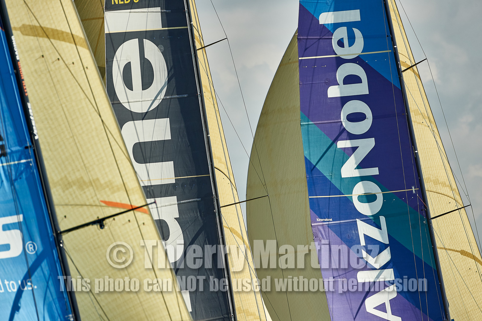 team AkzoNobel  in Volvo Ocean Race 2017-18.