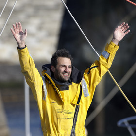 2012 13 VENDEE GLOBE ; Alessandro di Benedetto (FRA ITA) TEAM PLASTIQUE