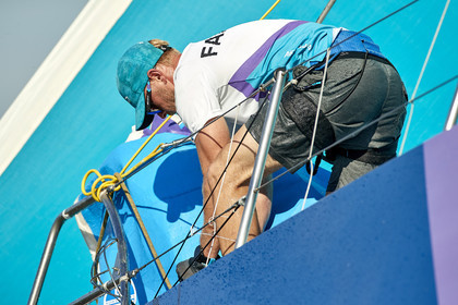 team AkzoNobel  in Volvo Ocean Race 2017-18.