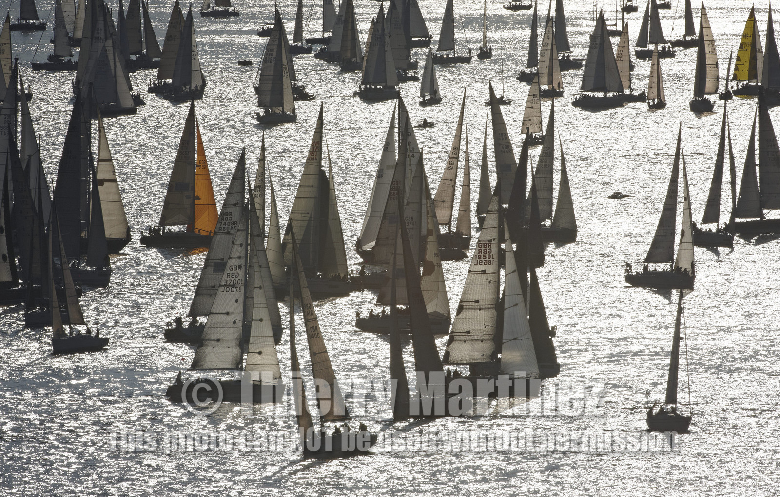 2014 JP Morgan Asset Management Round the Island Race .